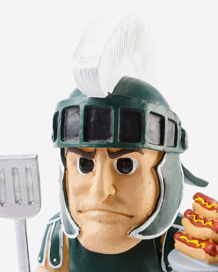 Sparty Michigan State Spartans Memorial Day Mascot Bobblehead FOCO - FOCO.com