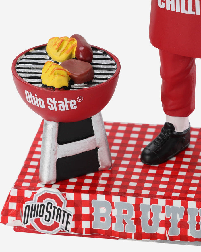 Brutus Buckeye Ohio State Buckeyes Memorial Day Mascot Bobblehead FOCO - FOCO.com