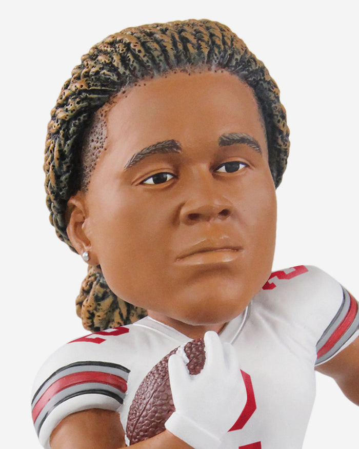 Chase Young Ohio State Buckeyes White Jersey Gate Series Bobblehead FOCO - FOCO.com