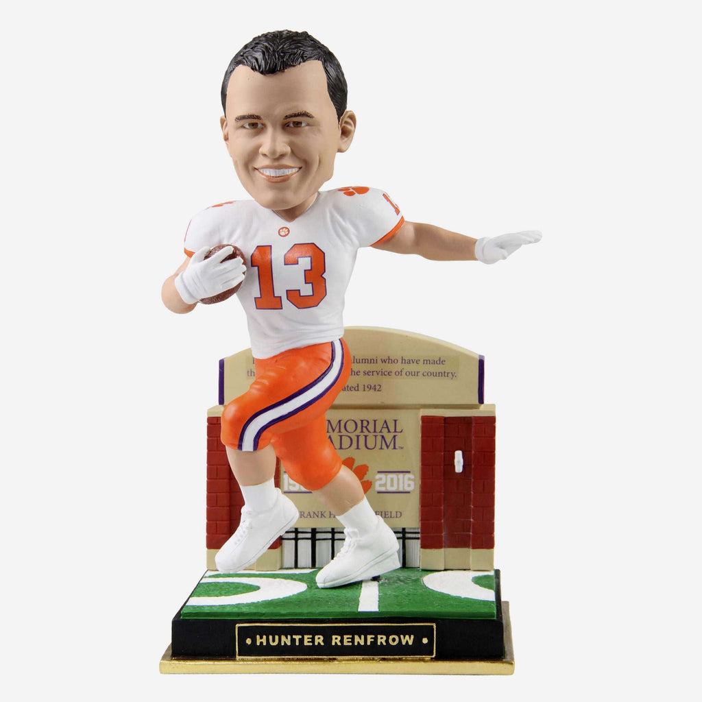 Hunter Renfrow Clemson Tigers Gates Series Bobblehead FOCO - FOCO.com