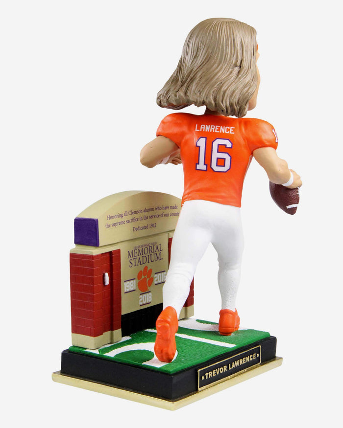 Trevor Lawrence Clemson Tigers Gates Series Bobblehead FOCO - FOCO.com