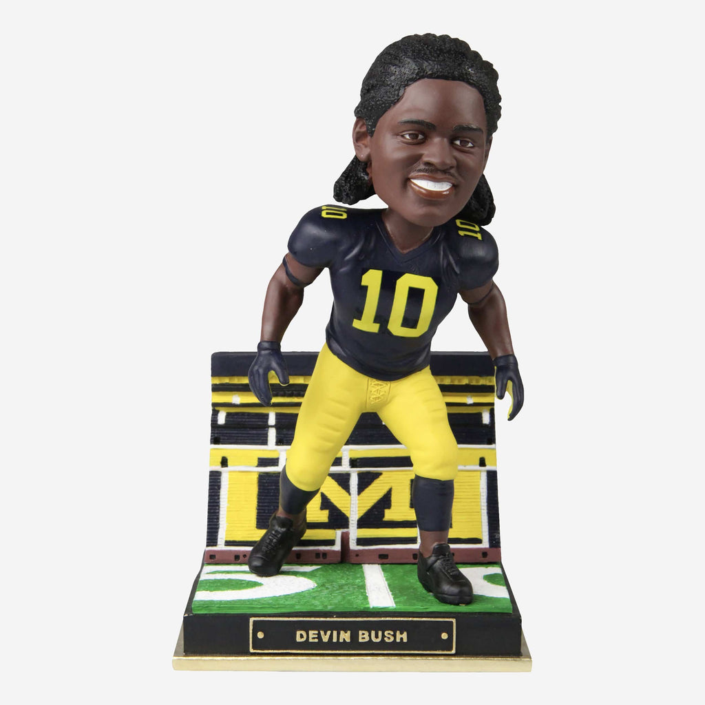 Devin Bush Michigan Wolverines Gates Series Bobblehead FOCO - FOCO.com