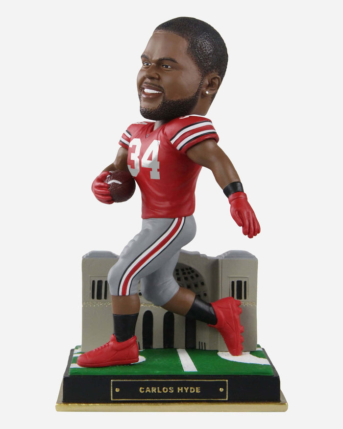 Carlos Hyde Ohio State Buckeyes Gates Series Bobblehead FOCO - FOCO.com