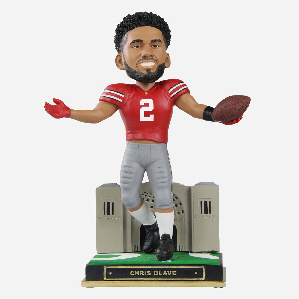 Chris Olave Ohio State Buckeyes Gates Series Bobblehead FOCO - FOCO.com