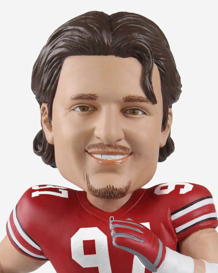 Joey Bosa Ohio State Buckeyes Gates Series Bobblehead FOCO - FOCO.com