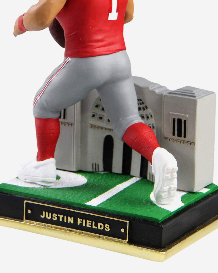 Justin Fields Ohio State Buckeyes Gates Series Bobblehead FOCO - FOCO.com