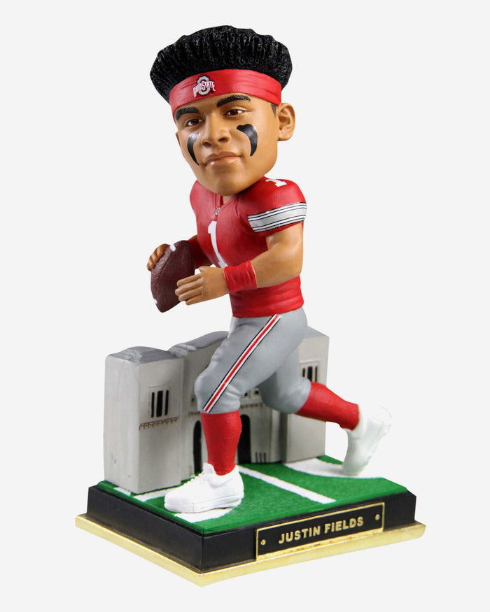 Justin Fields Ohio State Buckeyes Gates Series Bobblehead FOCO - FOCO.com