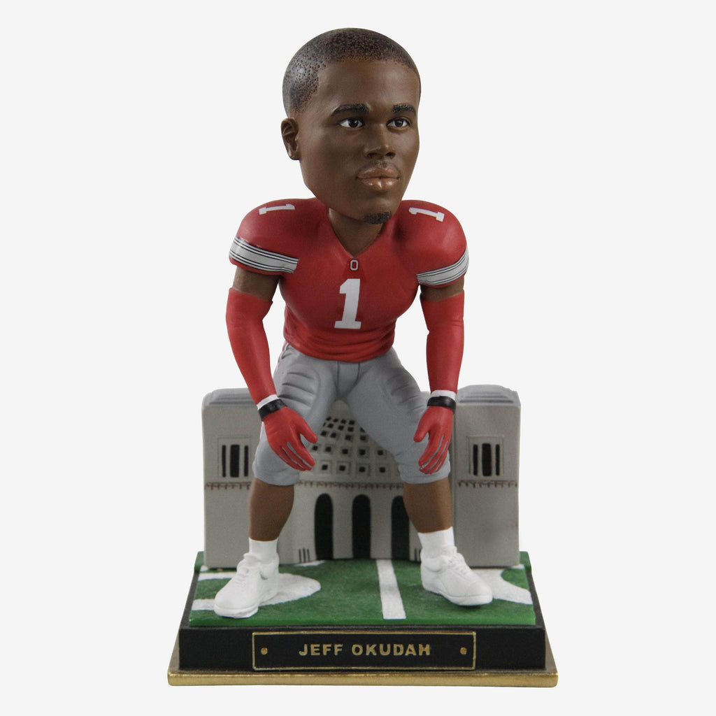 Jeff Okudah Ohio State Buckeyes Gates Series Bobblehead FOCO - FOCO.com