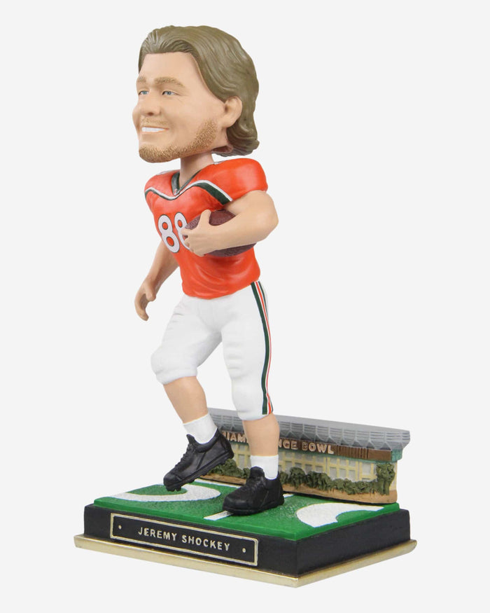 Jeremy Shockey Miami Hurricanes Gates Series Bobblehead FOCO - FOCO.com