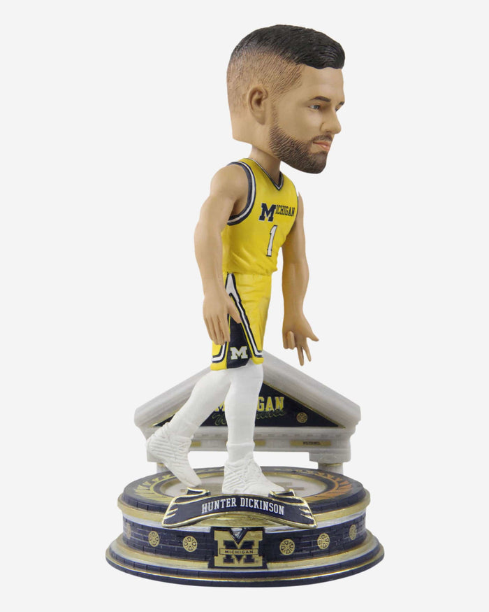 Hunter Dickinson Michigan Wolverines Basketball Student Athlete Bobblehead FOCO - FOCO.com