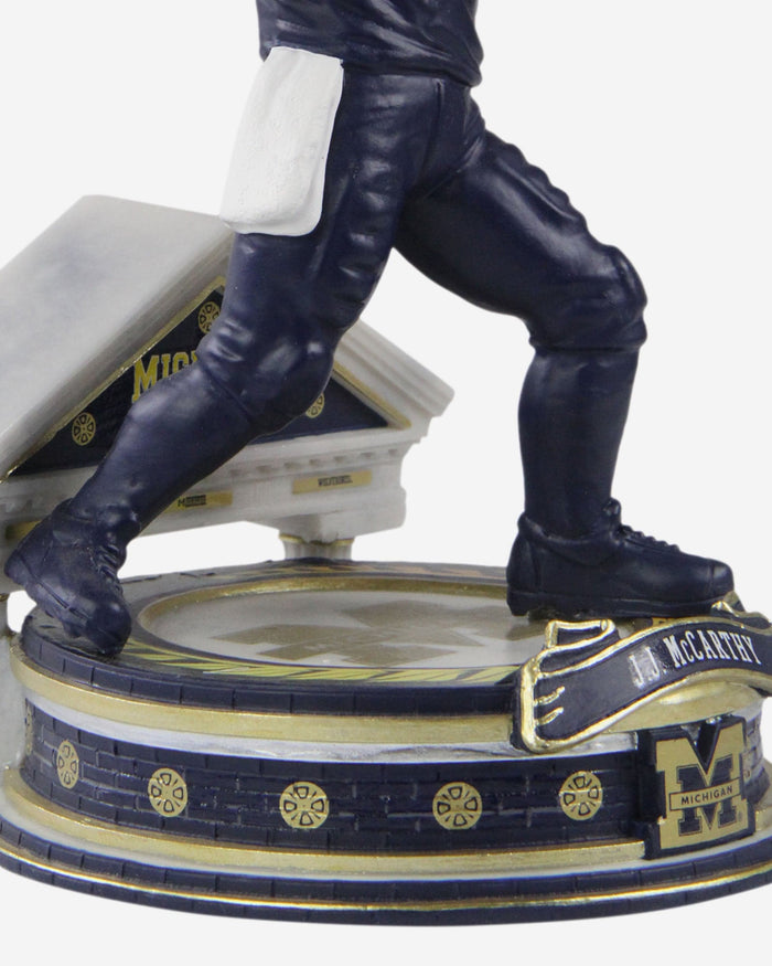 JJ McCarthy Michigan Wolverines Football Student Athlete Bobblehead FOCO - FOCO.com