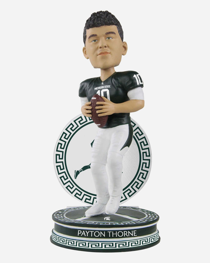 Payton Thorne Michigan State Spartans Football Student Athlete Bobblehead FOCO - FOCO.com