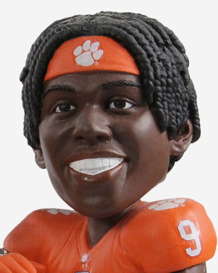 Trevor Lawrence & Travis Etienne Clemson Tigers 2018 Trophy Dual Bobblehead FOCO - FOCO.com