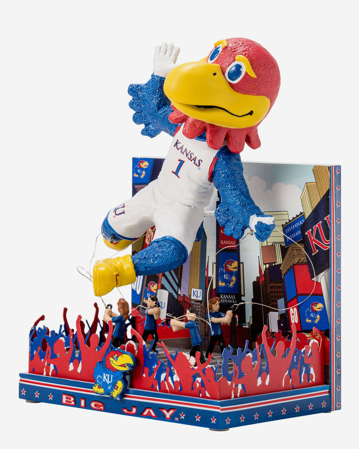Big Jay Kansas Jayhawks Thanksgiving Mascot Bobblehead FOCO - FOCO.com