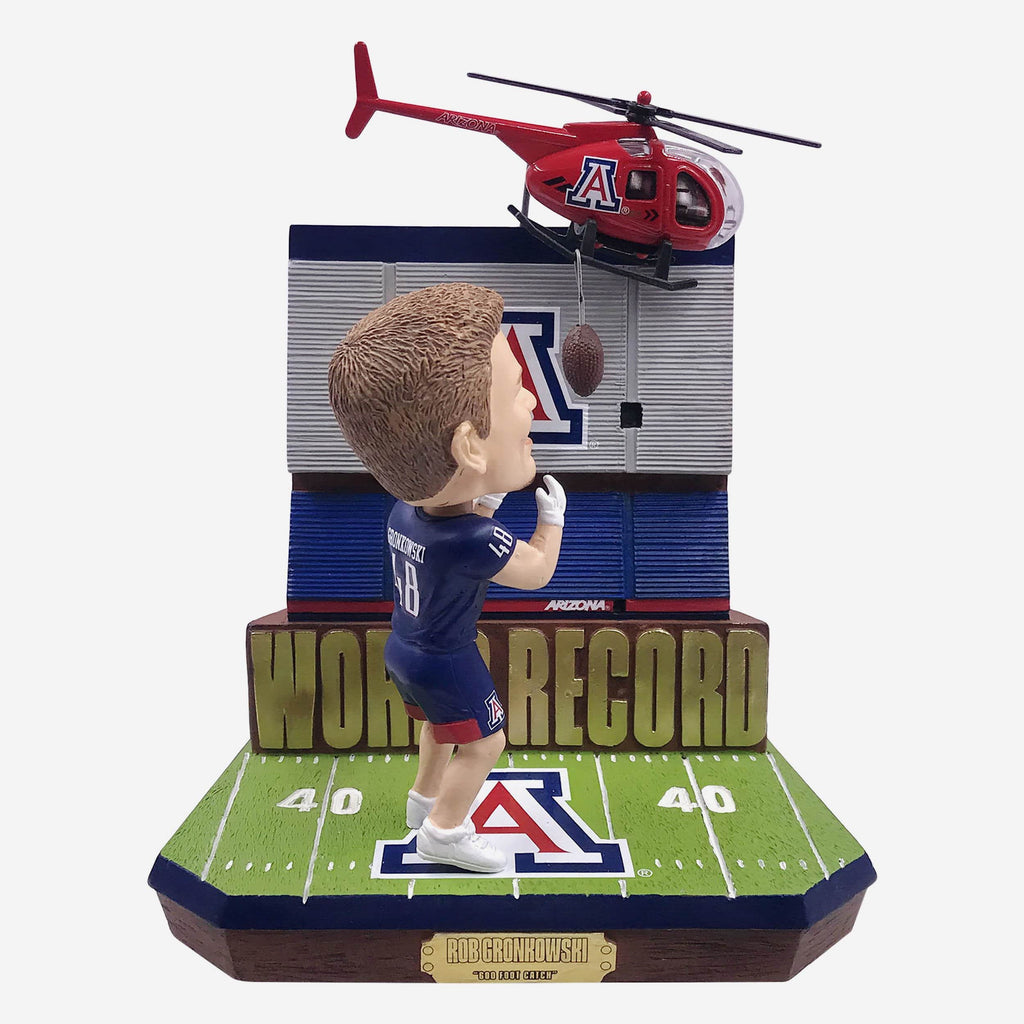 Rob Gronkowski Arizona Wildcats World Record Mini Bobblehead Scene FOCO - FOCO.com