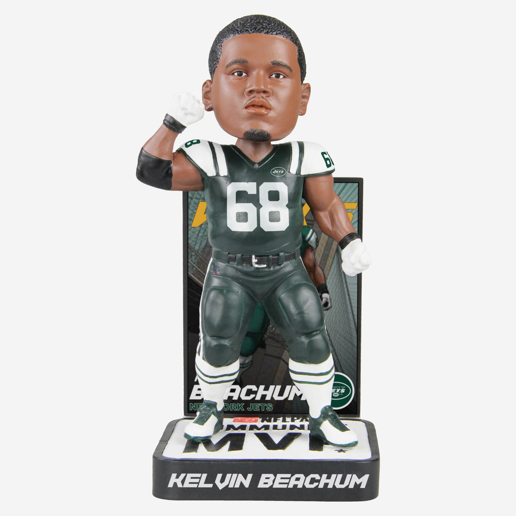 Kelvin Beachum New York Jets 2018 Community MVP Award Bobblehead FOCO - FOCO.com