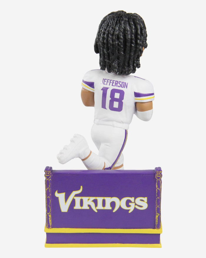 Justin Jefferson Minnesota Vikings Single Season Receiving Yards Record Bobblehead FOCO - FOCO.com