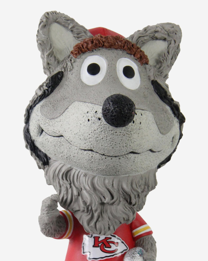 KC Wolf Kansas City Chiefs Super Bowl LVII Champions Ring Base Mascot Bighead Bobblehead FOCO - FOCO.com