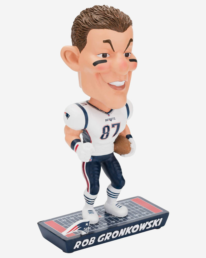 Rob Gronkowski New England Patriots Caricature Bobblehead FOCO - FOCO.com