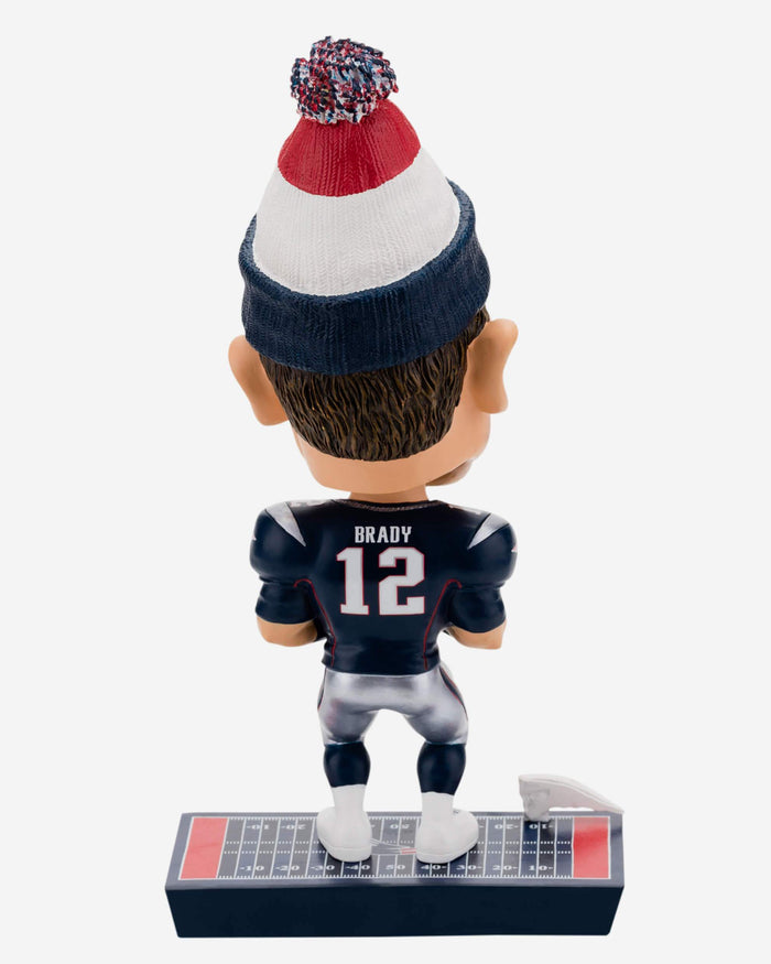 Tom Brady New England Patriots Caricature Bobblehead FOCO - FOCO.com