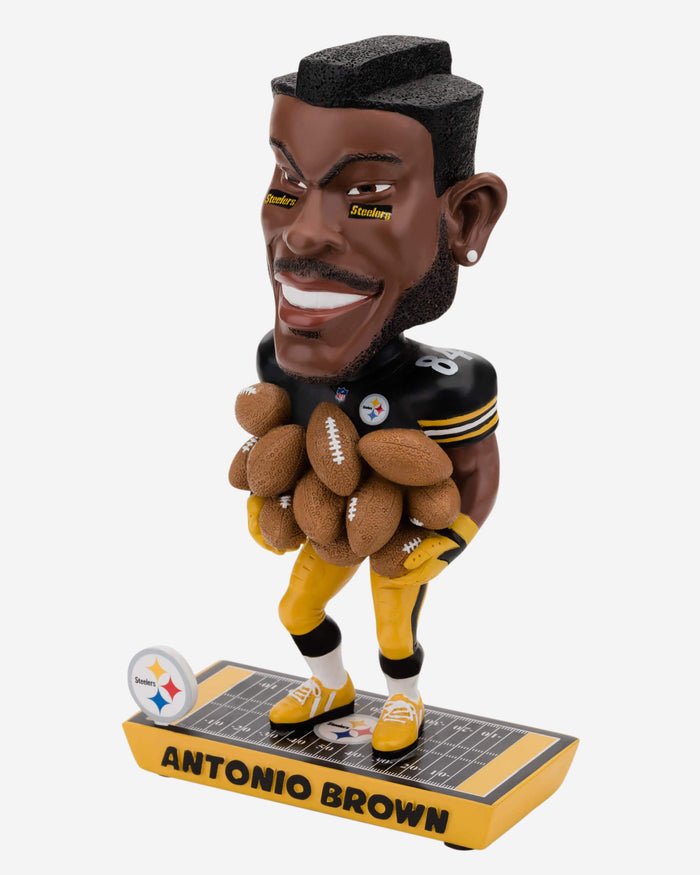 Antonio Brown Pittsburgh Steelers Caricature Bobblehead FOCO - FOCO.com
