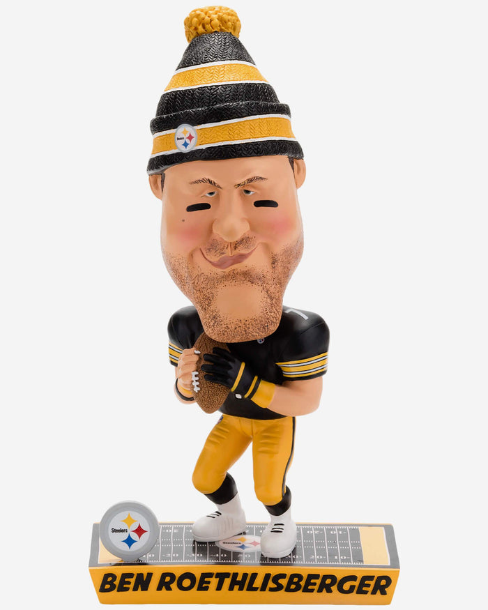 Ben Roethlisberger Pittsburgh Steelers Caricature Bobblehead FOCO - FOCO.com