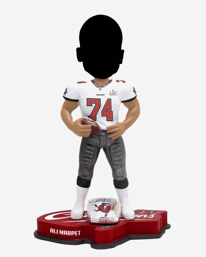 Ali Marpet Tampa Bay Buccaneers Super Bowl LV Champions Bobblehead FOCO - FOCO.com