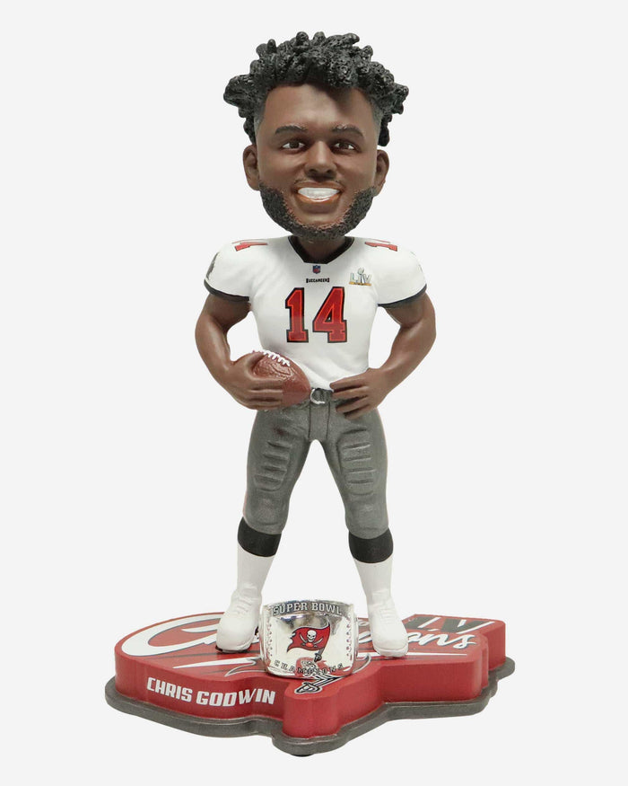 Chris Godwin Tampa Bay Buccaneers Super Bowl LV Champions Bobblehead FOCO - FOCO.com