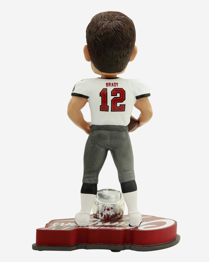 Tom Brady Tampa Bay Buccaneers Super Bowl LV Champions Bobblehead FOCO - FOCO.com