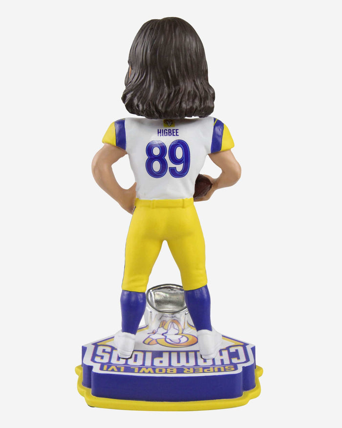 Tyler Higbee Los Angeles Rams Super Bowl LVI Champions Bobblehead FOCO - FOCO.com