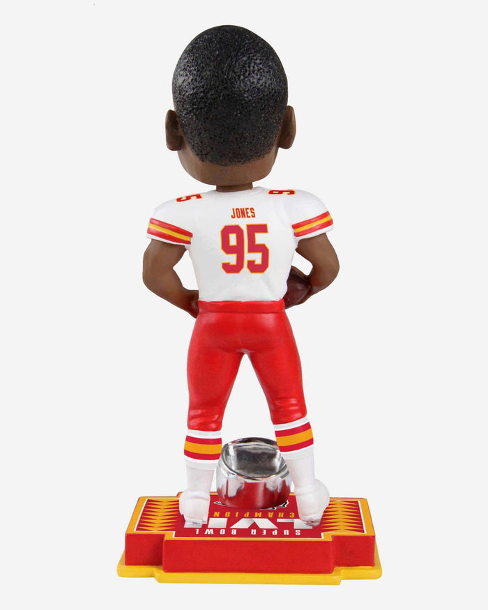 Chris Jones Kansas City Chiefs Super Bowl LVII Champions Bobblehead FOCO - FOCO.com