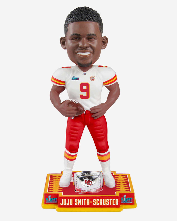 Juju Smith-Schuster Kansas City Chiefs Super Bowl LVII Champions Bobblehead FOCO - FOCO.com