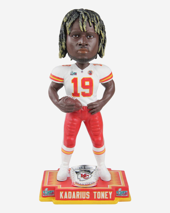 Kadarius Toney Kansas City Chiefs Super Bowl LVII Champions Bobblehead FOCO - FOCO.com