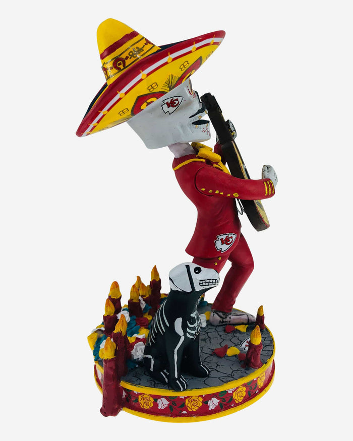 Kansas City Chiefs Day Of The Dead Candle Base Bobblehead FOCO - FOCO.com