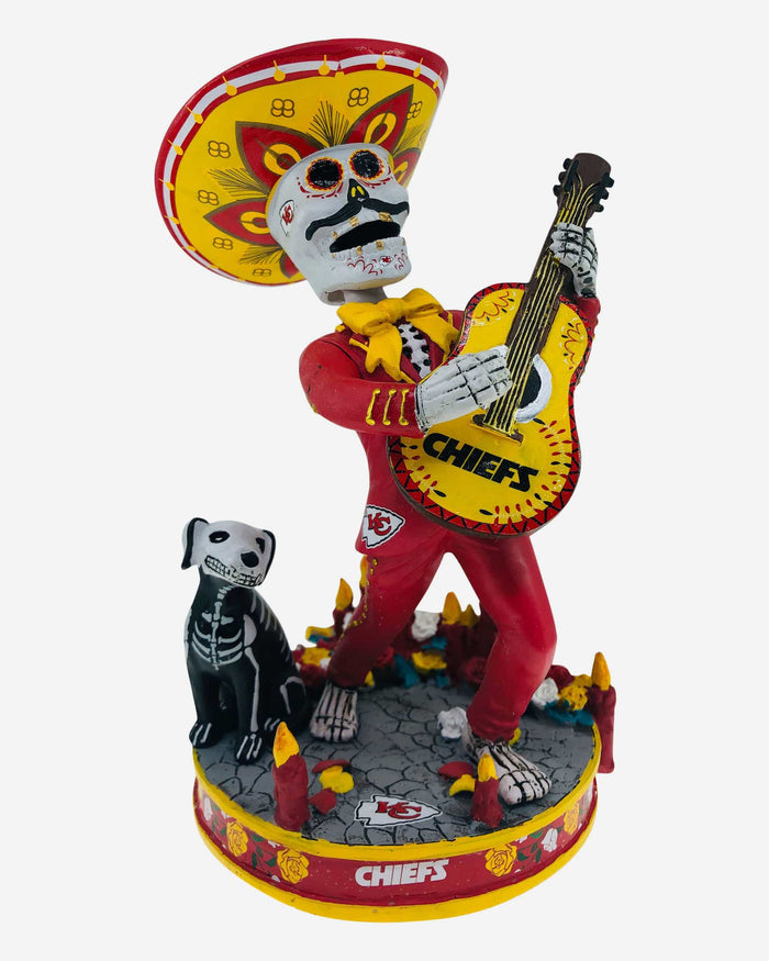 Kansas City Chiefs Day Of The Dead Candle Base Bobblehead FOCO - FOCO.com