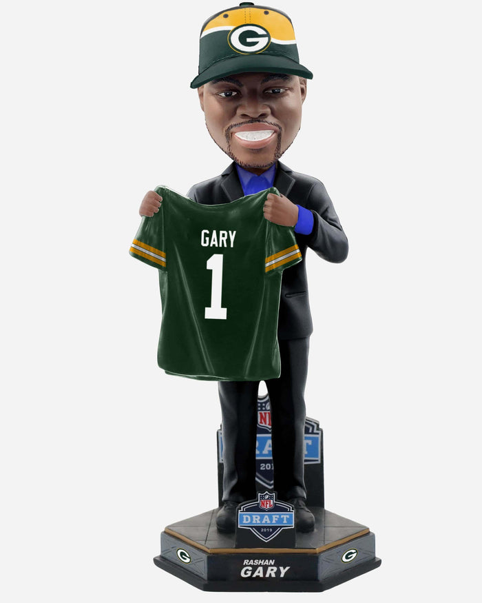 Rashan Gary Green Bay Packers 2019 NFL Draft Pick #12 Bobblehead FOCO - FOCO.com