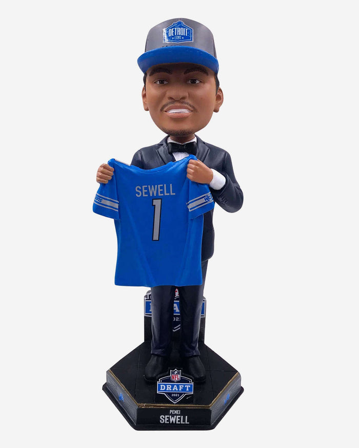 Penei Sewell Detroit Lions 2021 Draft Pick Bobblehead FOCO - FOCO.com