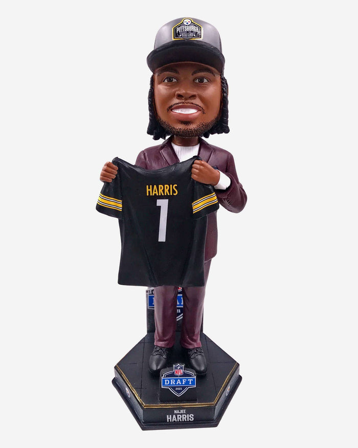 Najee Harris Pittsburgh Steelers 2021 Draft Pick Bobblehead FOCO - FOCO.com
