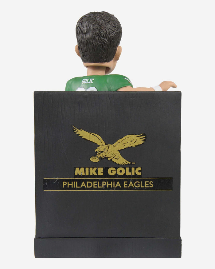 Mike Golic Sr Philadelphia Eagles Framed Showcase Bobblehead FOCO - FOCO.com