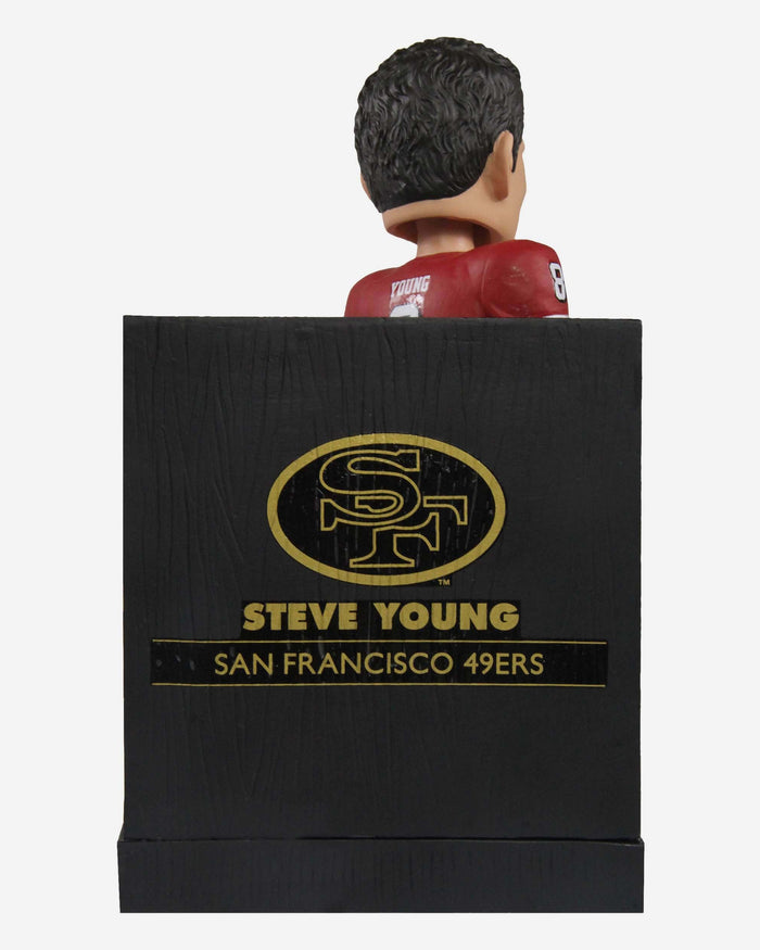 Steve Young San Francisco 49ers Framed Showcase Bobblehead FOCO - FOCO.com
