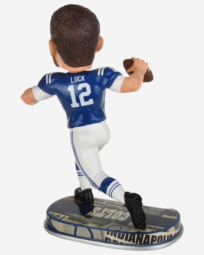 Andrew Luck Indianapolis Colts Headline Bobblehead FOCO - FOCO.com