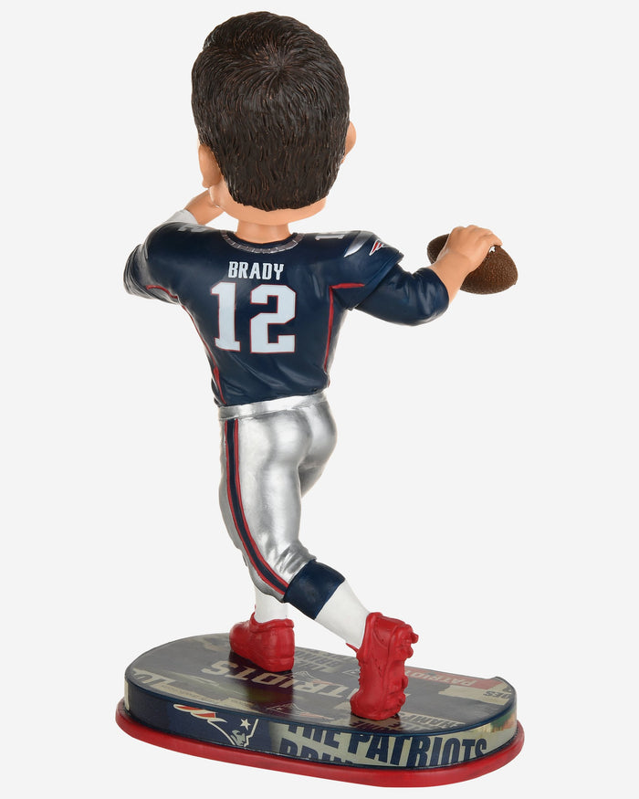 Tom Brady New England Patriots Headline Bobblehead FOCO - FOCO.com