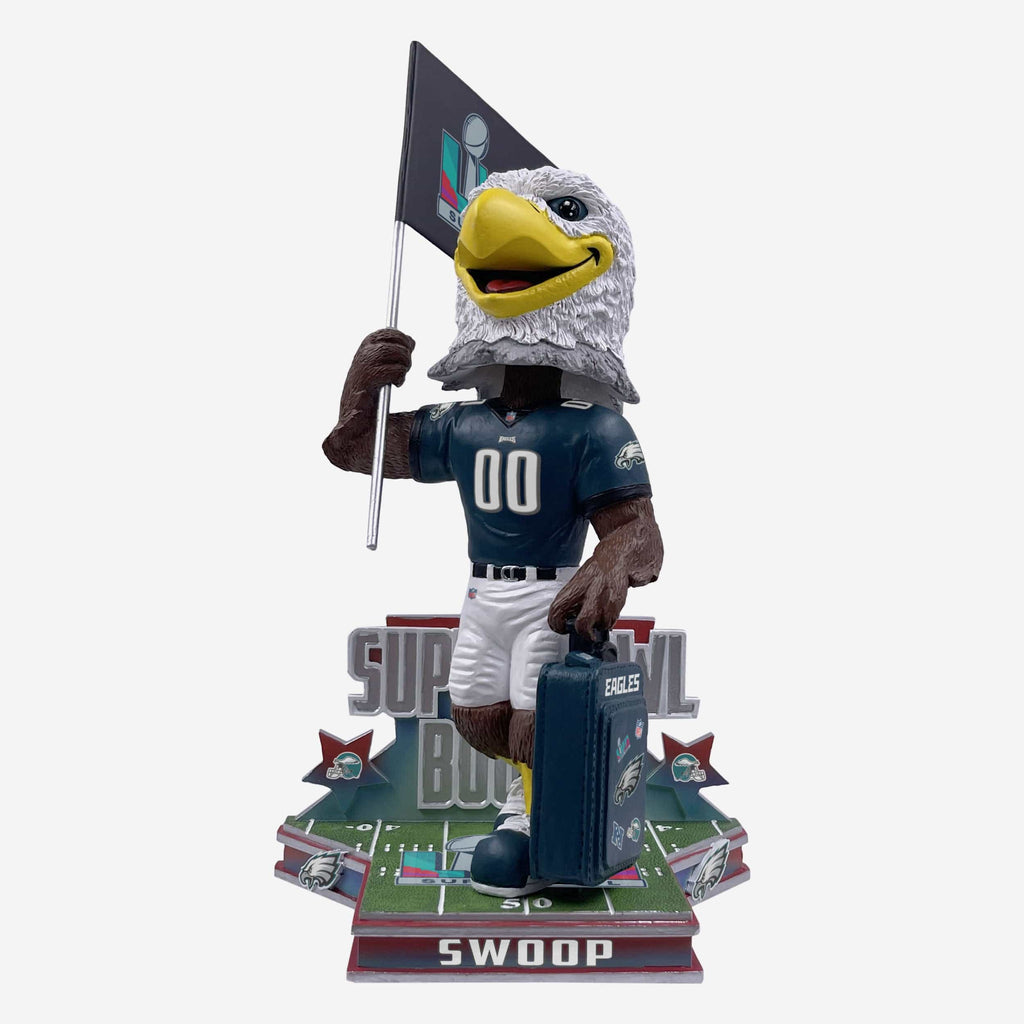 Swoop Philadelphia Eagles Super Bowl LVII Bound Mascot Bobblehead FOCO - FOCO.com