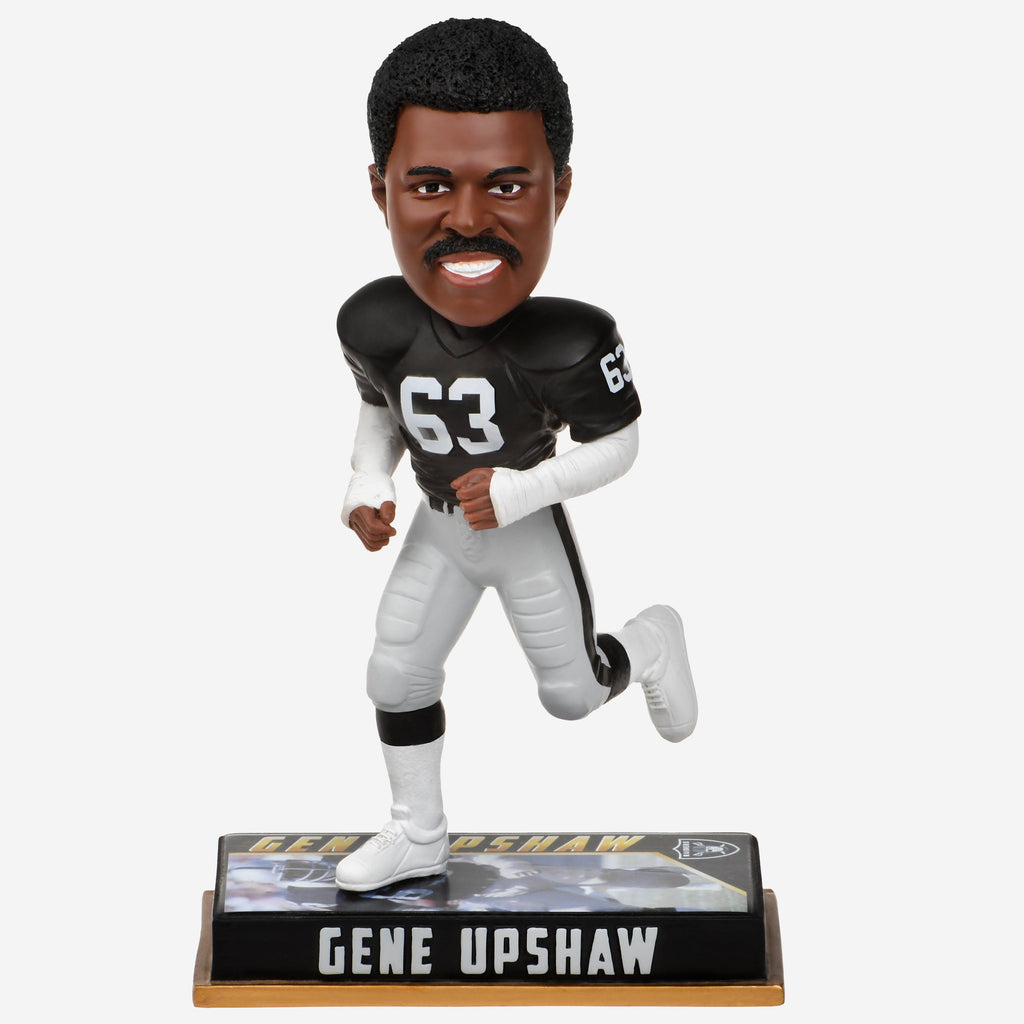 Gene Upshaw Las Vegas Raiders Retired Bobblehead FOCO - FOCO.com