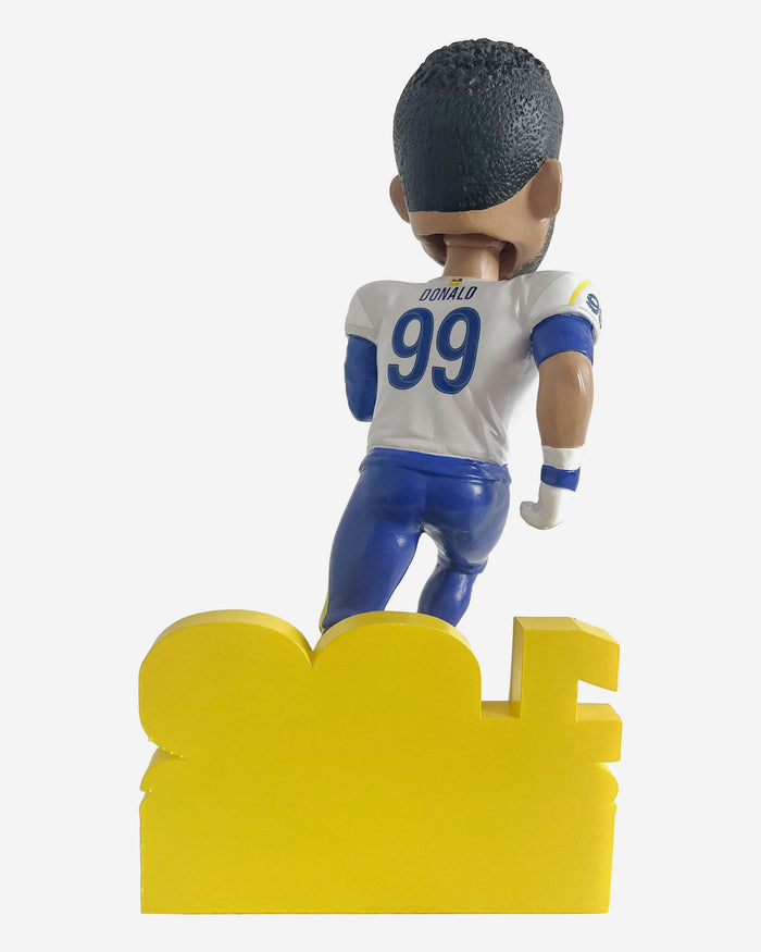 Aaron Donald Los Angeles Rams 100 Sacks Bobblehead FOCO - FOCO.com