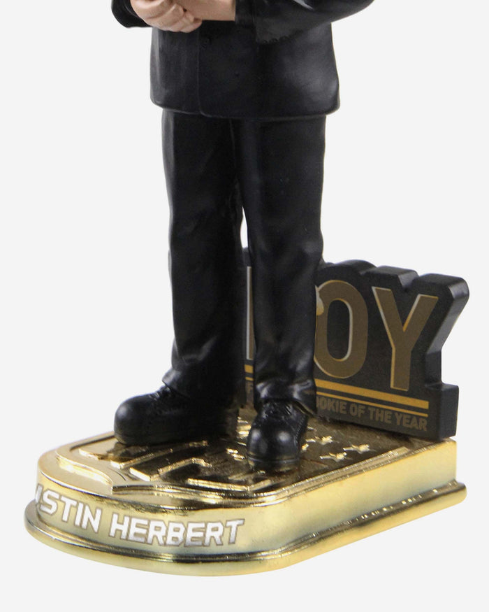 Justin Herbert Los Angeles Chargers Rookie Of The Year Bobblehead FOCO - FOCO.com