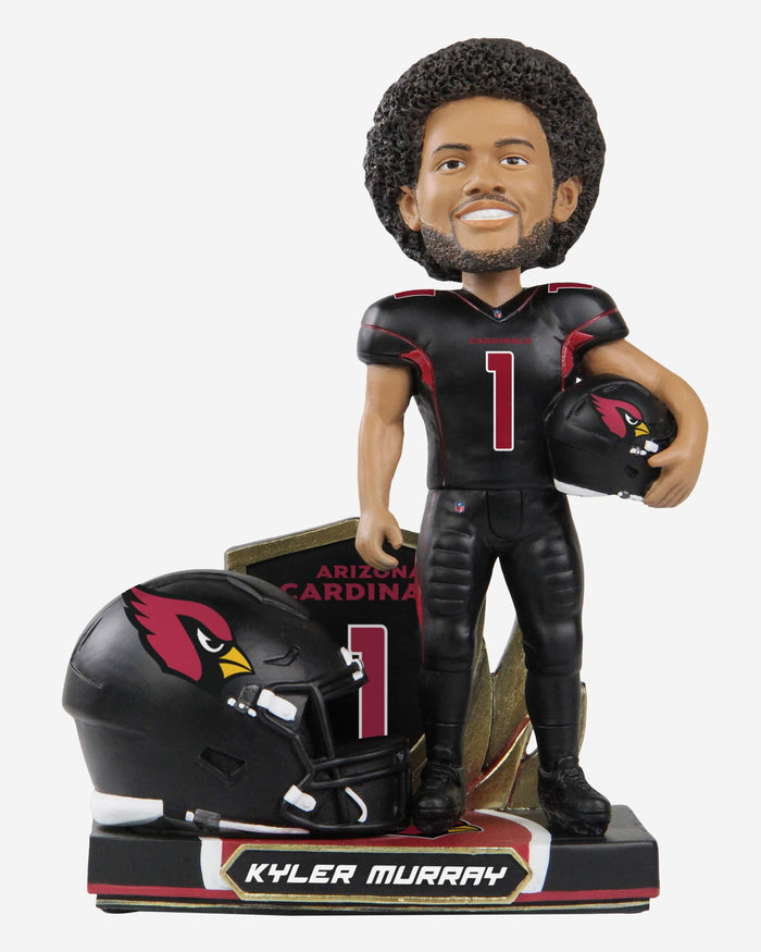 bobblehead motorcycle helmet Kyler Murray Arizona Cardinals Alternate Helmet Bobblehead Officially Licensed by NFL
