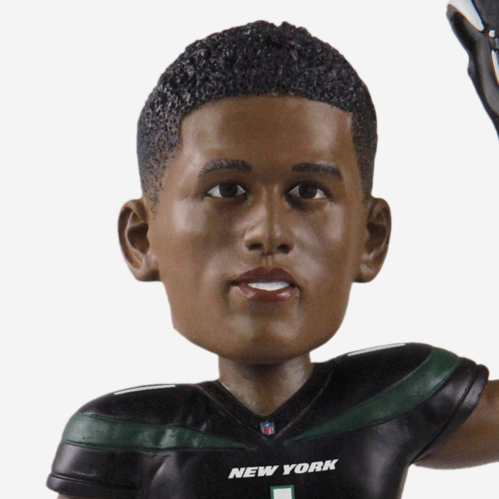 Sauce Gardner New York Jets 2022 Alternate Helmet Bobblehead FOCO