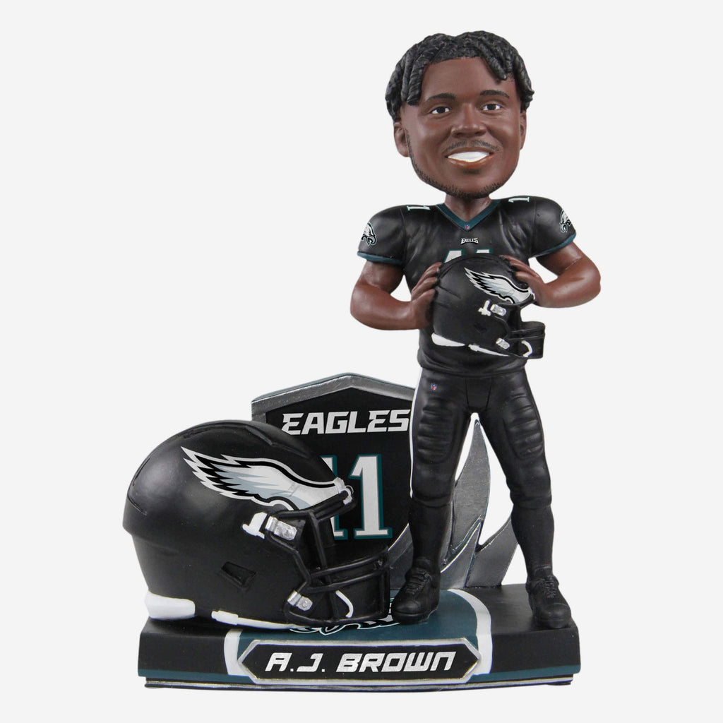 AJ Brown Philadelphia Eagles 2022 Alternate Helmet Bobblehead FOCO - FOCO.com