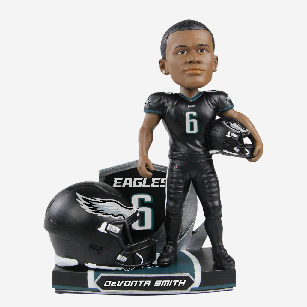 Devonta Smith Philadelphia Eagles 2022 Alternate Helmet Bobblehead FOCO - FOCO.com